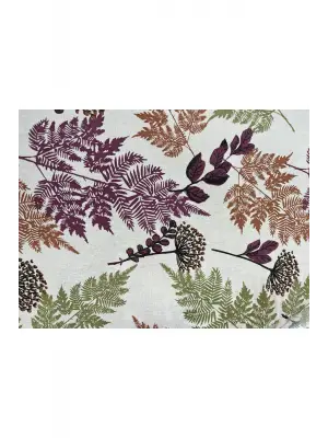 %100 pamuk tek kişilik pike seti morlu bahar dalı