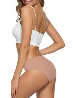 Omarı Lazer Kesim Esnek Dikişsiz İnce Külot Seti