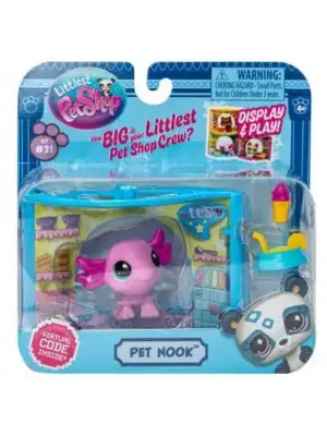 Omarı Yaratıcı Littlest Pet Shop Pet Nook Aksesuarları
