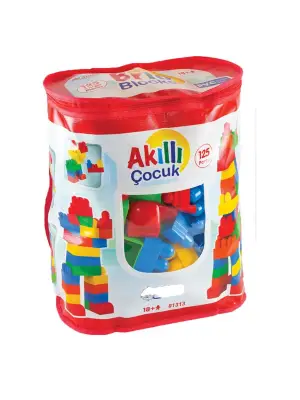 01313 Akıllı Çocuk Blokları 125 Parça