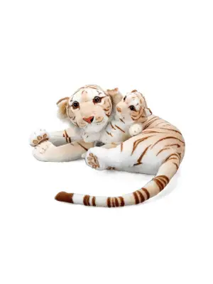 01408 Kaplan ve Yavrusu Peluş 60 cm.