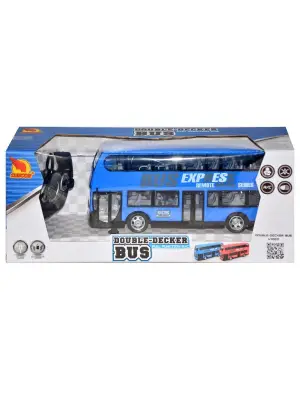01988 Uzaktan Kumandalı Işıklı Çift Katlı Otobüs