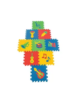 03 469 POLY EĞİTİCİ YER KAROSU MÜZİK ALETLERİ 9MM