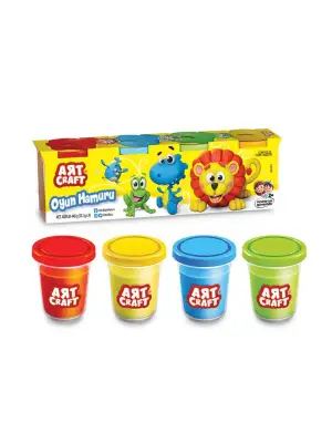 03281 Art Craft 4lü OYUN HAMURU / 488 gr