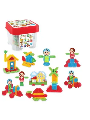 03316 KAKTÜS BLOKLAR KOCA 80PCS