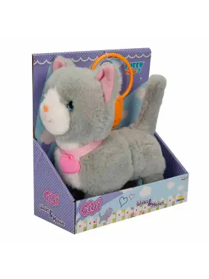 03375 Sevimli Kedi Gigi Sesli ve Hareketli