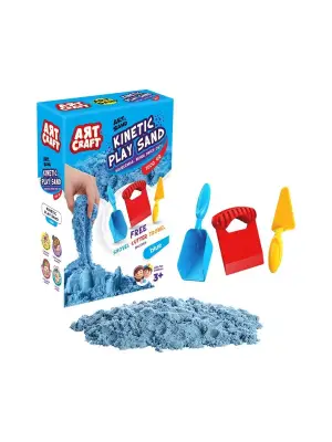 03691 AKSESUARLI MAVİ KİNETİK OYUN KUMU 1000 GR