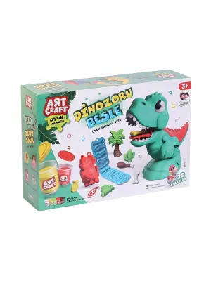 Omarı Yaratıcı Oyun Hamuru Seti - Dinozor Besle