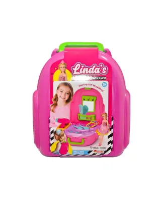 03839 Lindanın Güzellik Set Sırt Çantası - Fen Toys