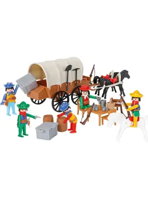 04 003 Mini Mekanik Seri 3 Kovboy Arabası -b Oyuncak