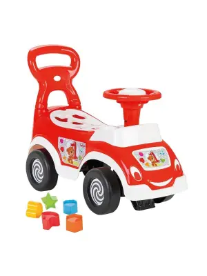 07 828 Smart Baby Ride On Bultaklı İlk Arabam  - Kırmızı