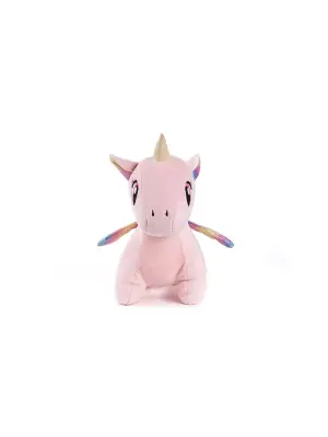 Omarı Parlak Pembe Unicorn Kanatlarına Sahip