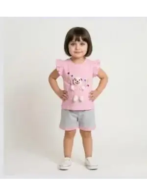 1/3 Yaş Oyuncak Ayıcıklı Çocuk Takımı