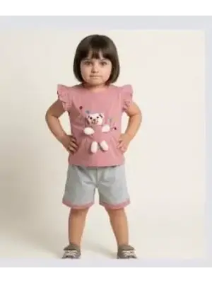 1/3 Yaş Oyuncak Ayıcıklı Çocuk Takımı
