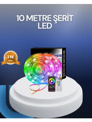 10 Metre Usb Smart Şerit Led Kumandalı Telefon Kontrollü