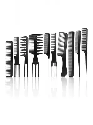 Omarı Profesyonel Kuaför Tarak Seti - Saç Kesim ve Şekillendirme için İdeal