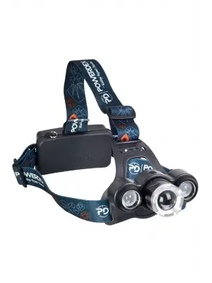 10 W Şarjlı Metal Yağmur Suyu Geçirmez Kafa Lambası - Feneri