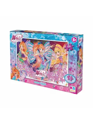 100 Parça Puzzle: Winx