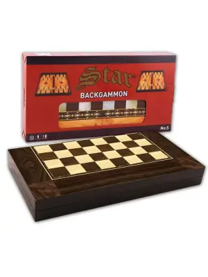 1020180 Star Polyester Ceviz Tavla (Büyük)