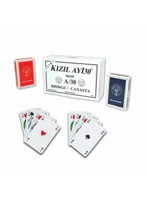 1030165 Ext Kızıl Ayı Artex A30 Oyun Kağıdı -Star Okey