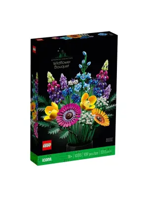 10313 LEGO® icons - Kır Çiçekleri Buketi 939 parça +18 yaş