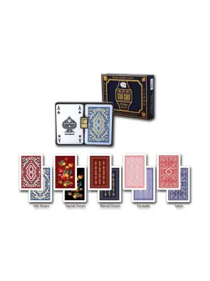 1033067 Star Plastik Kartlar 2li