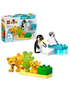10442 Lego Duplo Penguen ve Aslanlar 10 parça +2aş