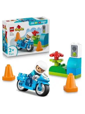 10471 Lego Duplo Mavi Polis Motosikleti 11 parça +2 yaş