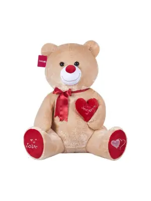 1054K Tıkıl Ayı Kahverengi 70 cm-Selay Oyuncak