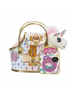 Omarı Taşıma Çantalı Peluş Unicorn Lou Lou