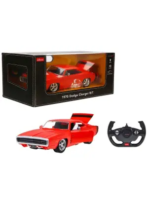 1099000 SUN-RAS-RC ARABA 1 16 1970 DODGE CHARGER RT FF SESLİ IŞIKLI 2 4GHZ