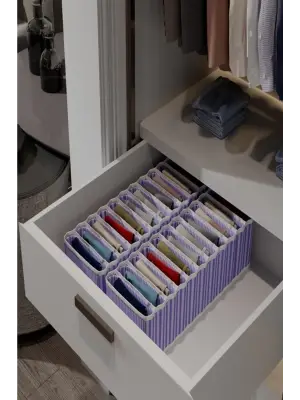 Omarı Pratik Çekmece Düzenleyici Set 3lü Paket