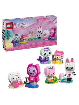 11215 Lego Gabbynin Brick-Built Kedi Arkadaşları 324 parça +6 yaş
