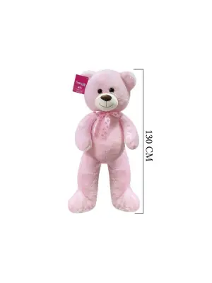 1193P Puffy Salaş Ayı 130 Cm Pembe -Selay Oyuncak