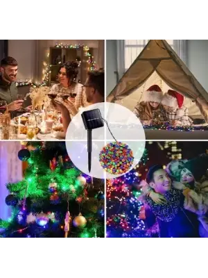 11m 100 Led Rgb Solar Mz-322