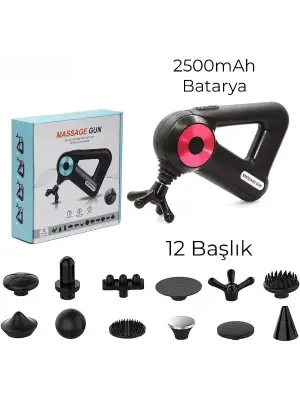 12 Başlıklı Masaj Aleti