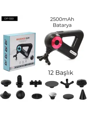 12 Başlıklı Masaj Aleti