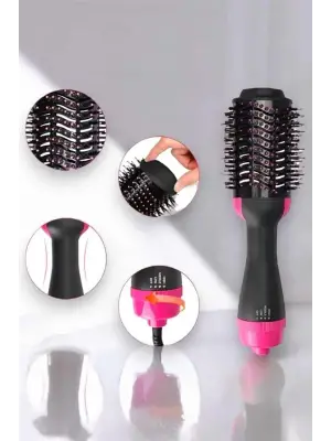 1200 Watt Gücünde, Negatif İyon Teknolojili, 3 Isı Kademeli Fön Tarağı