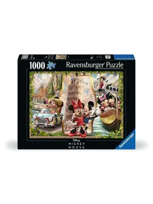 120004981 Mickey ve Minnie Tatilde 1000 parça Ravensburger Puzzle