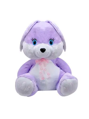1271L  Tavşan Lila 50 cm-Selay Oyuncak