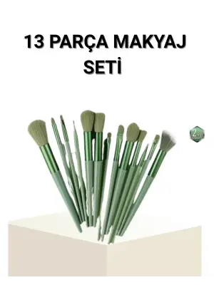 13’lü Profesyonel Makyaj Fırça Seti – Yumuşak Sen Kıllı, Tüm Cilt Tiplerine Uygun