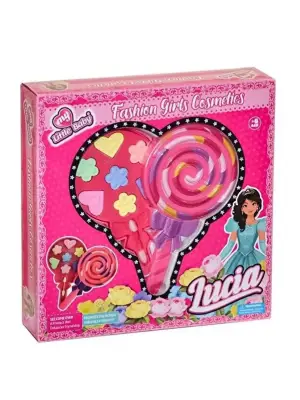 1422 Lolipop Şekilli 1 Katlı Makyaj Güzellik Seti