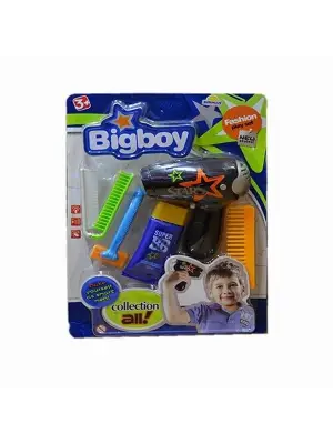 Omarı Çocuklar İçin Eğlenceli Oyuncak Traş Makinesi Seti