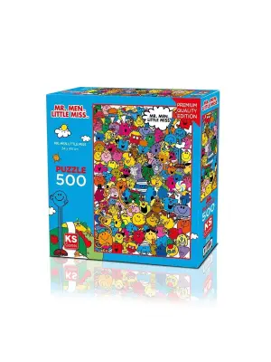 14451 PUZZLE 500 MR MEN LİSANSLI 500 PARÇA YETİŞKİN PUZZLE