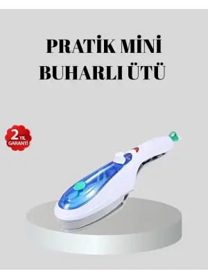 1500w Buharlı El Seyahat Ütüsü – Kompakt, Taşınabilir, Her Kumaşa Uygun