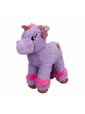 1511 Unicorn Renkli Peluş At 28 cm