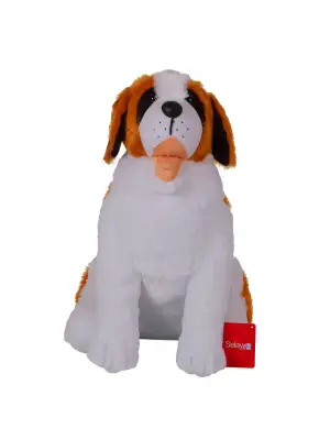 Omarı Doğal Pamuktan Üretilen 40 cm Ekru Oyuncak Ayı