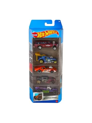 1806 Kampanya - Hot Wheels Beşli Araba Seti - ERKOL özel kampanya fiyatı