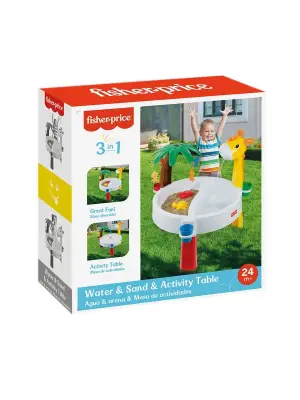 1848 Fisher Price Su ve Kum Aktivite Masası 3ü 1 Arada