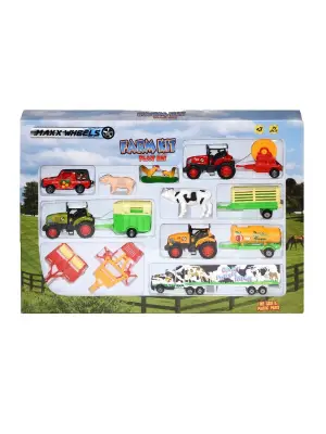 19404 SUN-PIO-MXX-DC.ÇİFTLİK SET 14PRÇ.TRAKTÖRLÜ